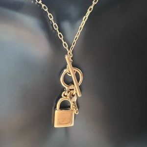 Key and lock necklace